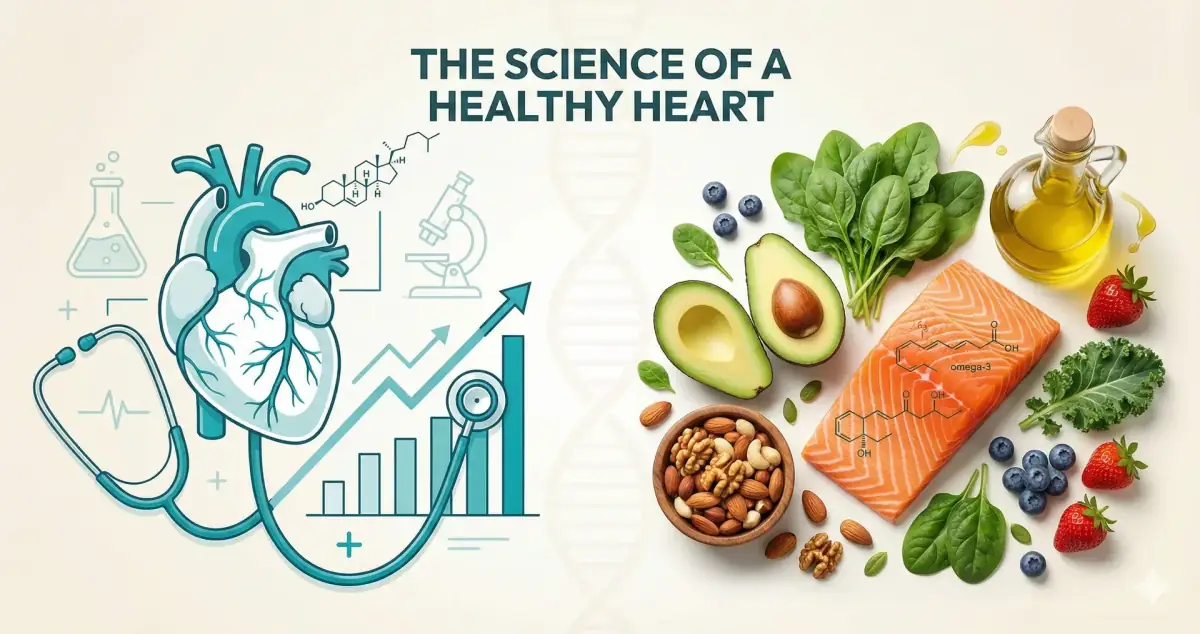 Specialized dietitian explaining cholesterol nutritional management to a patient in Brussels