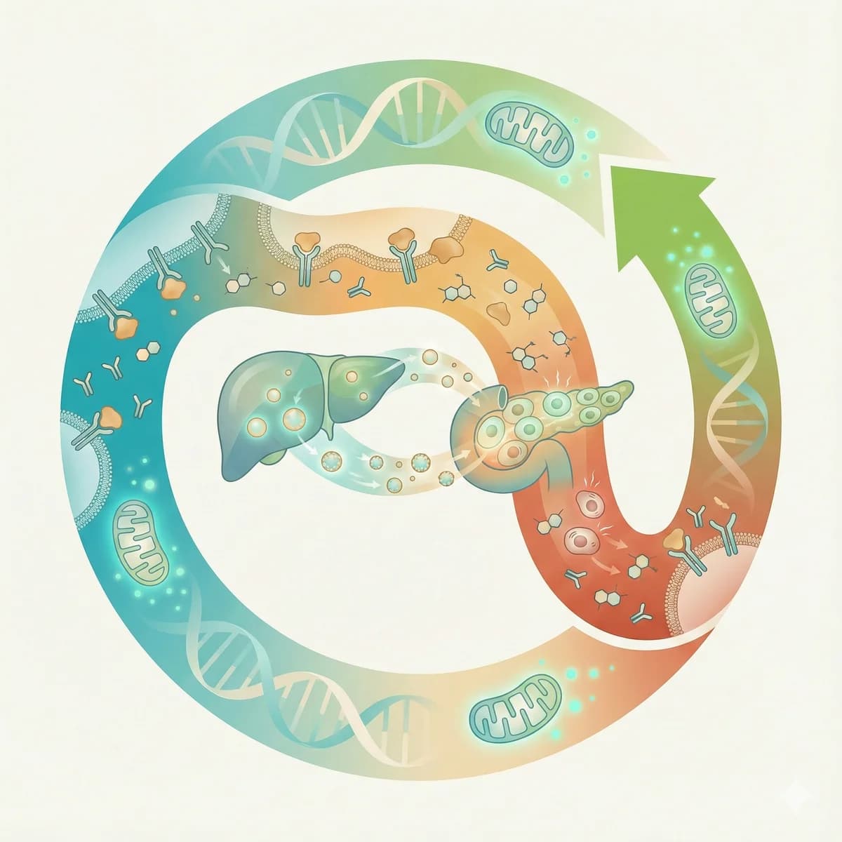 Metabolic continuum from insulin resistance to type 2 diabetes