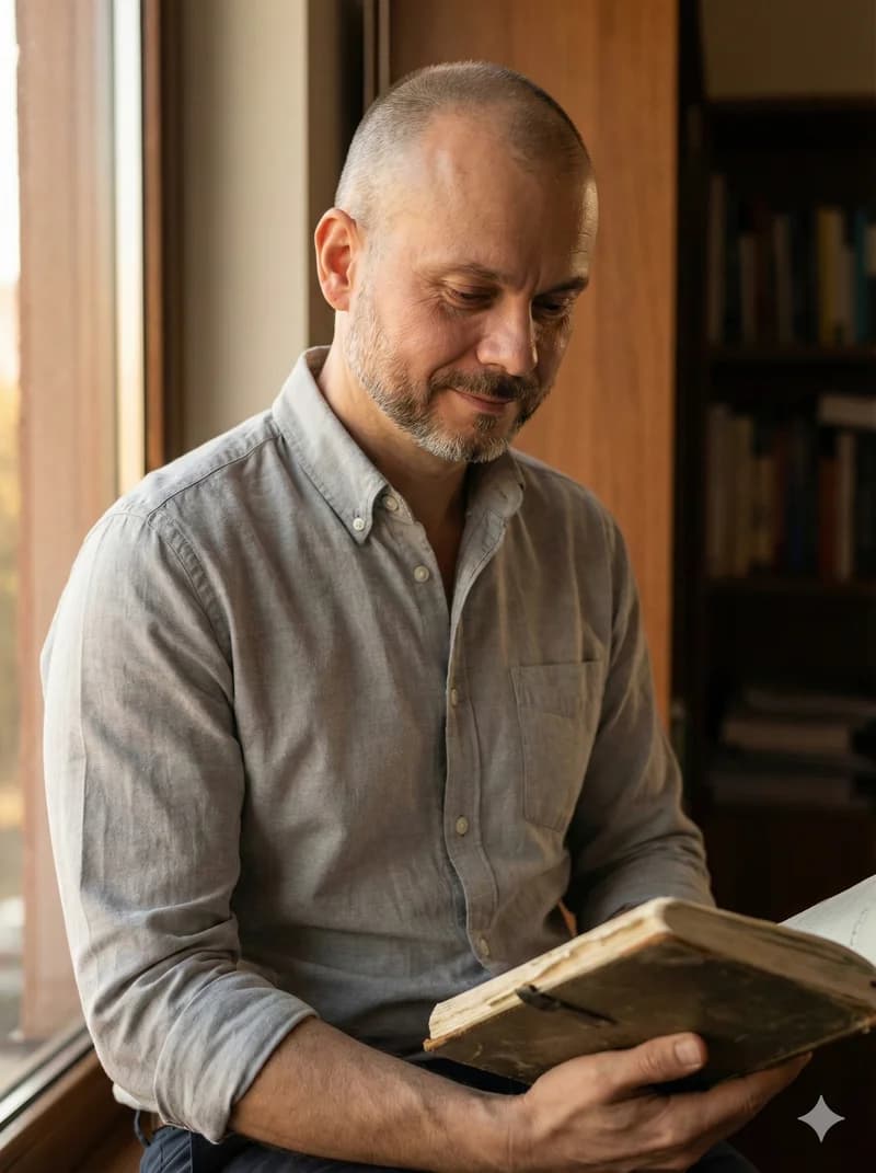 Pierre Abou-Zeid, dietitian living with diabetes, sharing his personal experience with patients